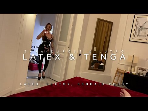 ❤️ Redheaded stepsister in latex costume yakasvirwa na stepbrother ❤❌  ❌